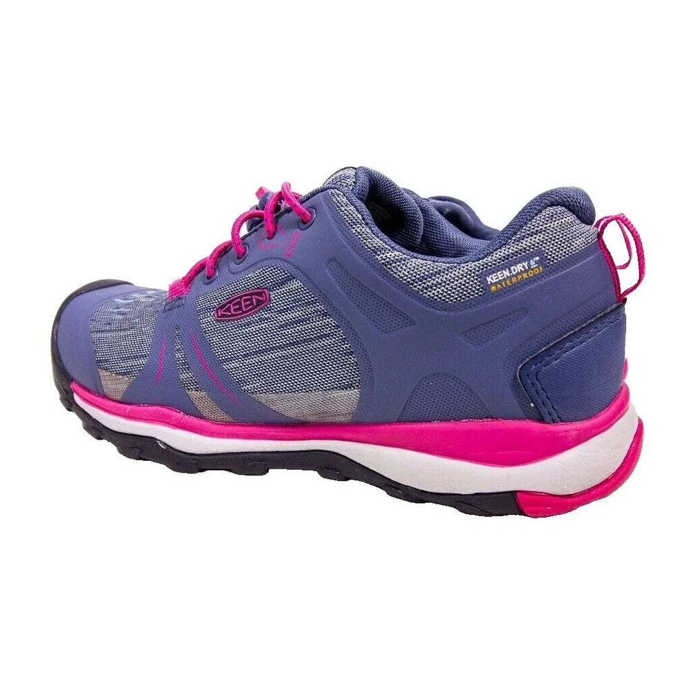 KEEN Terradora II Hiking Trail Shoes Women's Size 4 Gray Pink Low Top